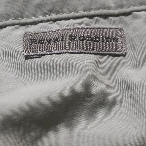 Royal Robbins Capri Pants Womens 14 Beige Convertible Gorpcore Outdoor Hiking - Picture 4 of 9